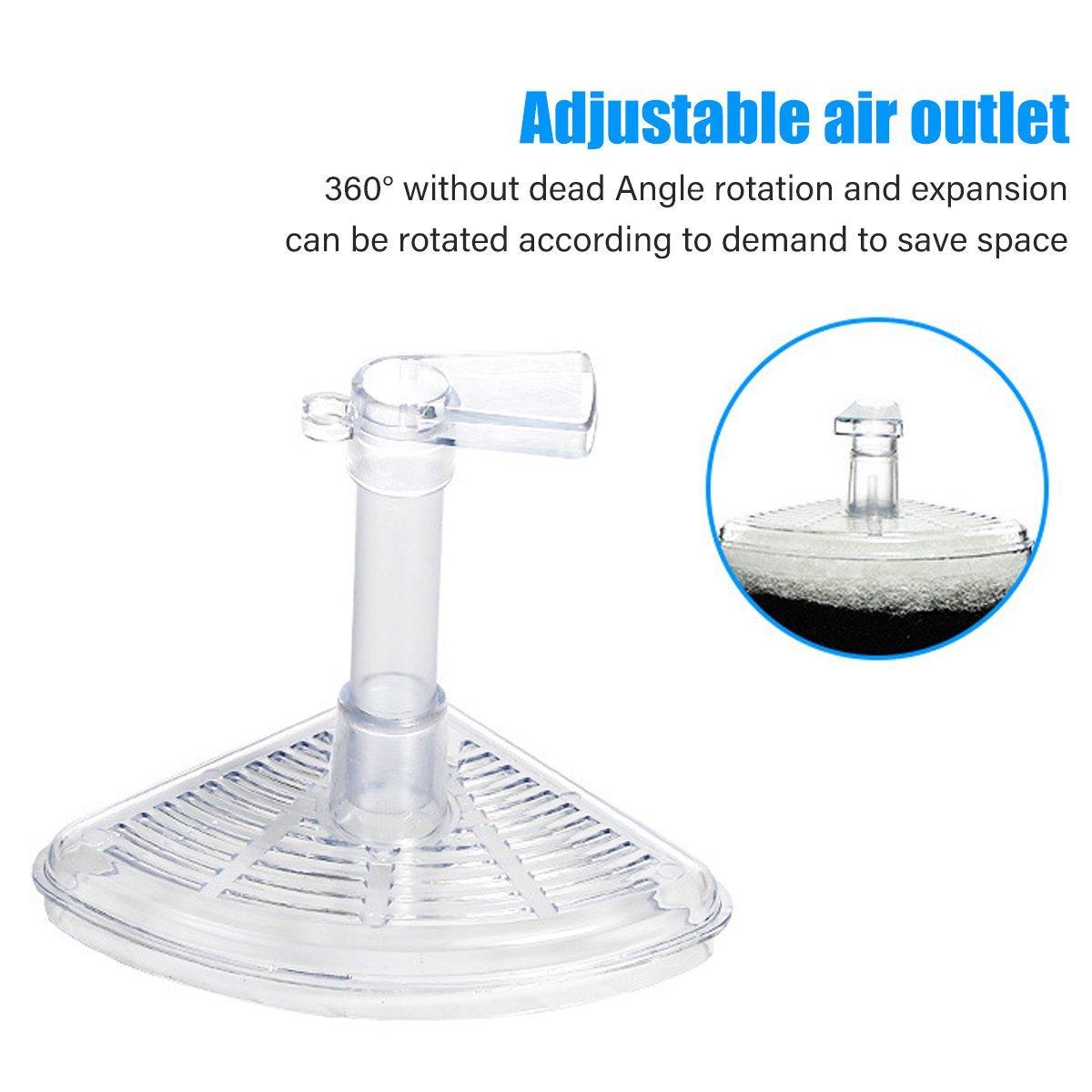 Mini Aquarium Biochemical Filter Compact In-Tank Fish Tank Filter