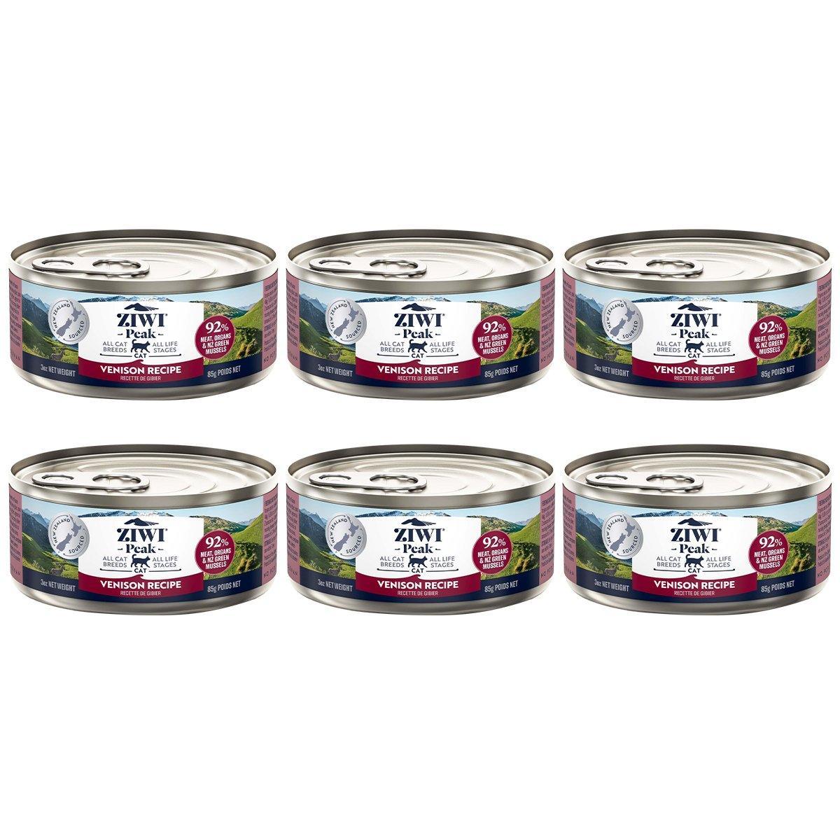 ZIWI Peak Cat Can Venison | Best Wet Cat Food Australia | 85g,185g