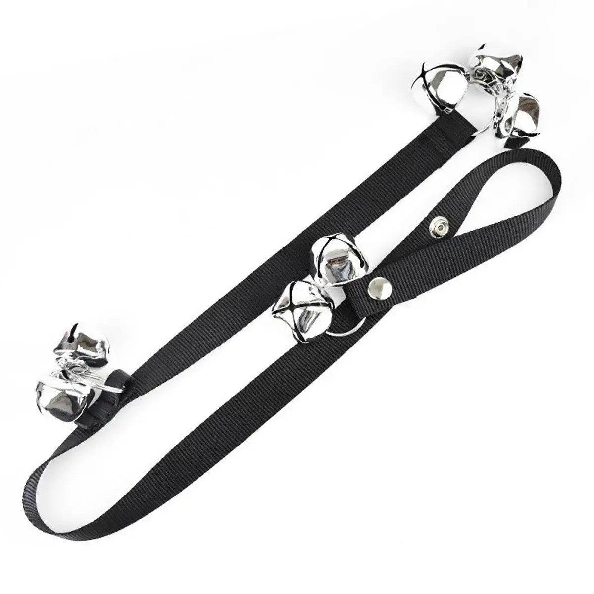 4PCS Pet Training Doorbell Rope Cat Teaser Toy Bell Interactive Play Rope Bell