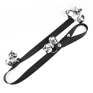 4PCS Pet Training Doorbell Rope Cat Teaser Toy Bell Interactive Play Rope Bell