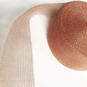 Woven Copper Mesh Roll 15cm x 6m for Gardening Pest Control