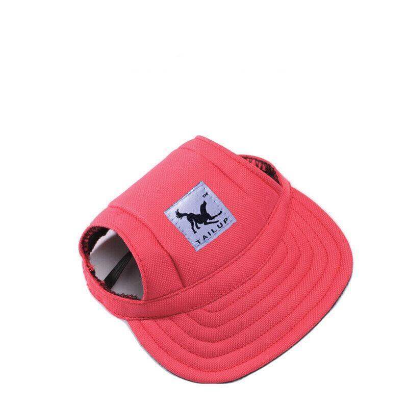 Summer Pet Dog Sun Hat S-XL Canvas Baseball Cap Outdoor Puppy Visor