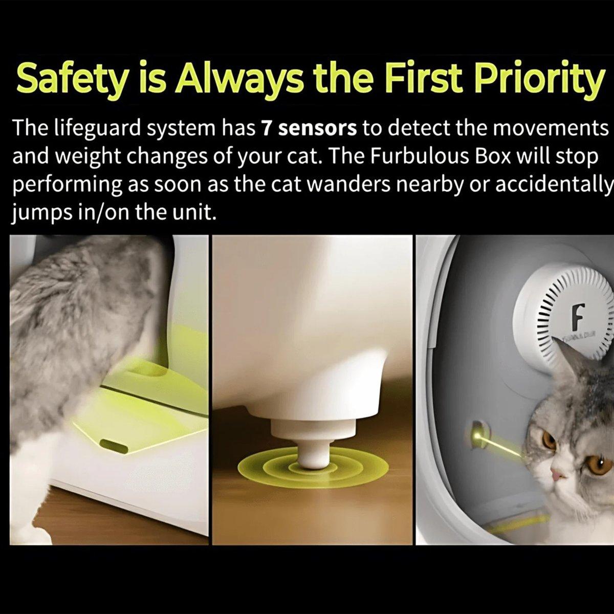 Furbulous Smart Cat Litter Box Automatic Self-Cleaning with App Control Only For Pick Up