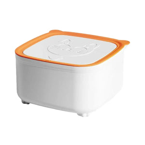 Compact Cat Trash Can with Flip Lid Deodorant & Odor Control Bin