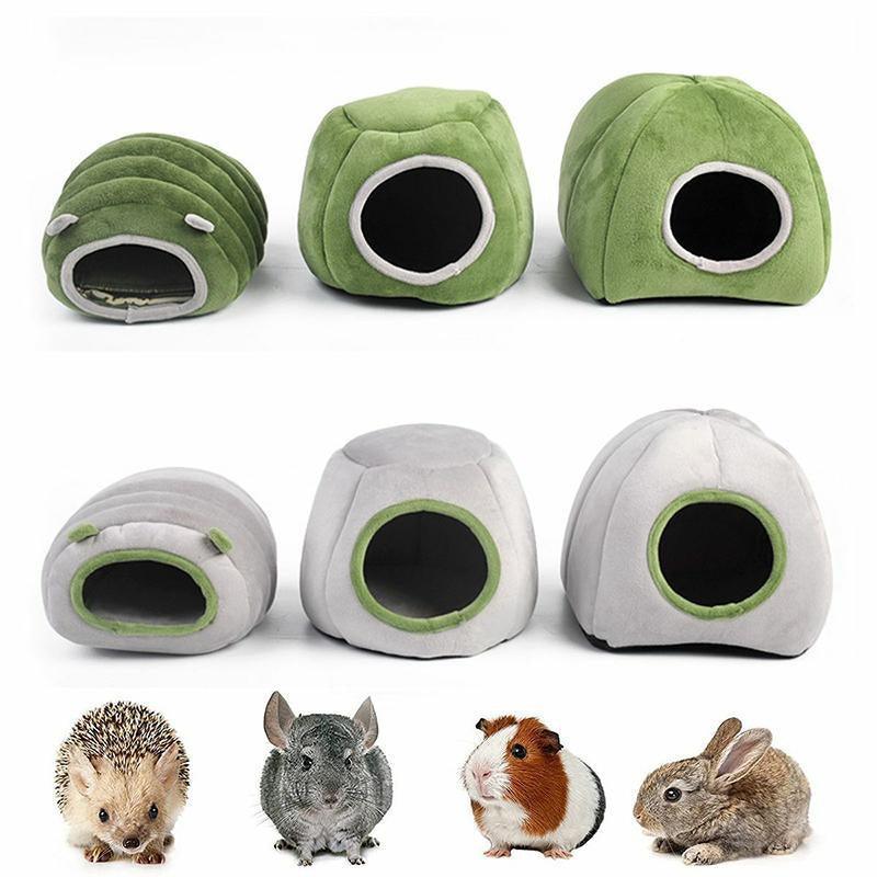 Plush Hamster House for Small Pets Cozy and Stylish Bed