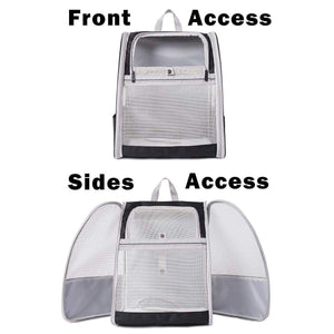 Large Foldable Breathable Portable Cat Dog Bag Pet Backpack