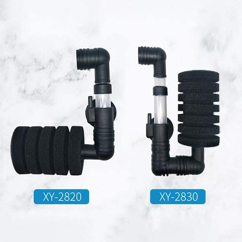 3-in-1 Sponge Filter Aquarium Cleaner Adjustable & Efficient Filtration