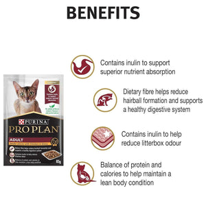 Pro Plan Cat Gravy Chicken Wet 12*85g