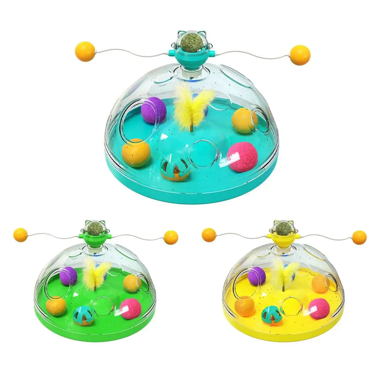 Interactive Windmill Catnip Toys for Indoor Cats Engaging & Fun Playtime