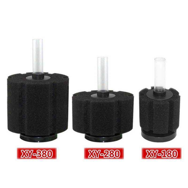 3-in-1 Sponge Filter Aquarium Cleaner Adjustable & Efficient Filtration