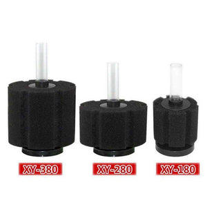 3-in-1 Sponge Filter Aquarium Cleaner Adjustable & Efficient Filtration