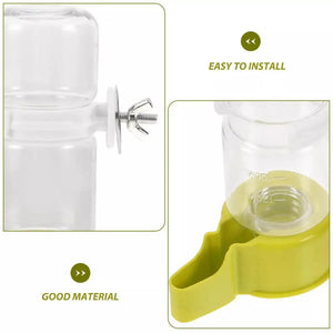 Automatic Bird Water Feeder Convenient Cage Attachment & Easy Refill
