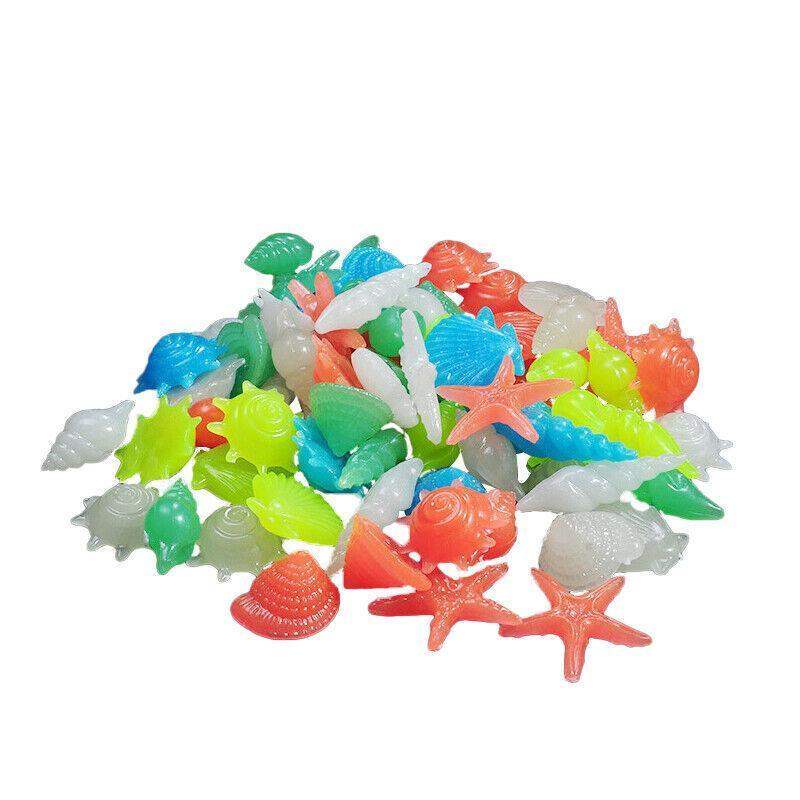 UP TO 500X Luminous Glow Aquarium Stones for Gardens and Decorations