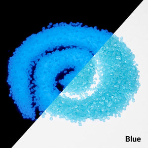 Luminous Sand Particles Micro Landscape Aquarium Fluorescent Landscape Luminous Sand 3-5mm Gravel Cross-border Supply