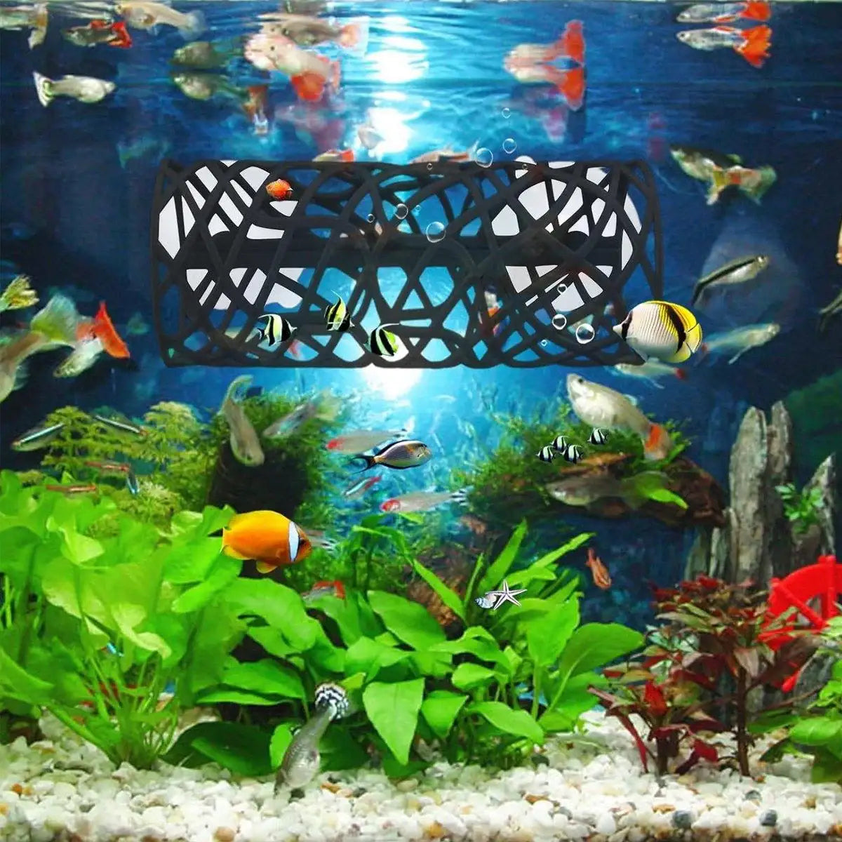 Silicone Fish Hiding Tunnel for Small Fish & Shrimp