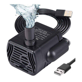Versatile USB-1020 Small Aquarium Water Pump for Fish Tanks