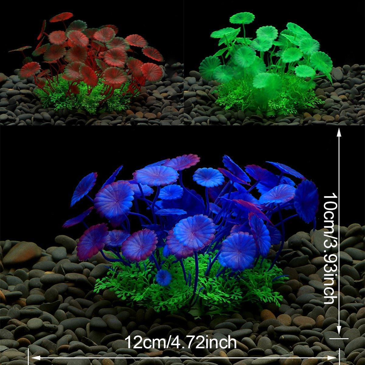 Artificial Aquarium Grass Vibrant Decorative Plants for Fish Tanks