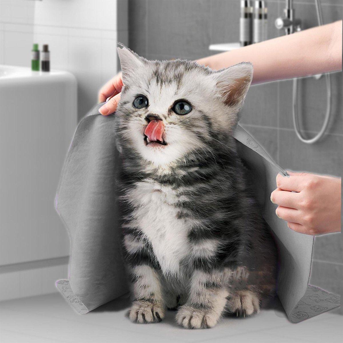 Quick-Drying Dog Towel & Cat Towel