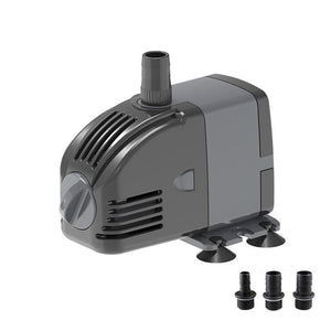 Adjustable Flow Aquarium Air Pump Quiet Fish Tank Oxygen Pump & Bubbler