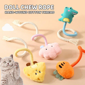 Cat Stick Doll Catnip Toy for Kittens Cat Chew Toy