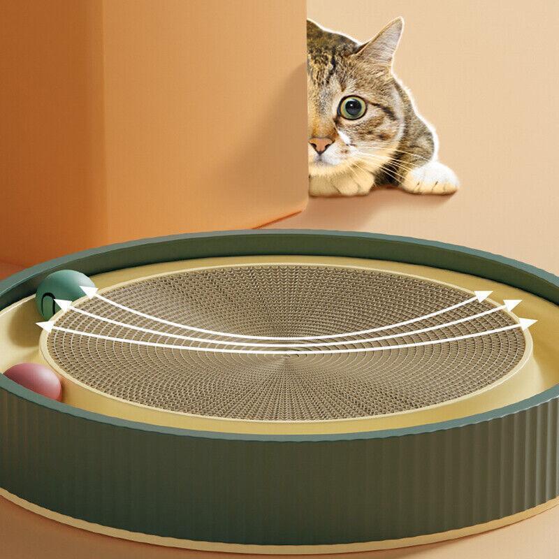 Textured Cat Scratch Board for Sofa Protection and Play