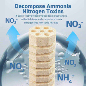 Octagonal Ceramic Fish Tank Filter Material