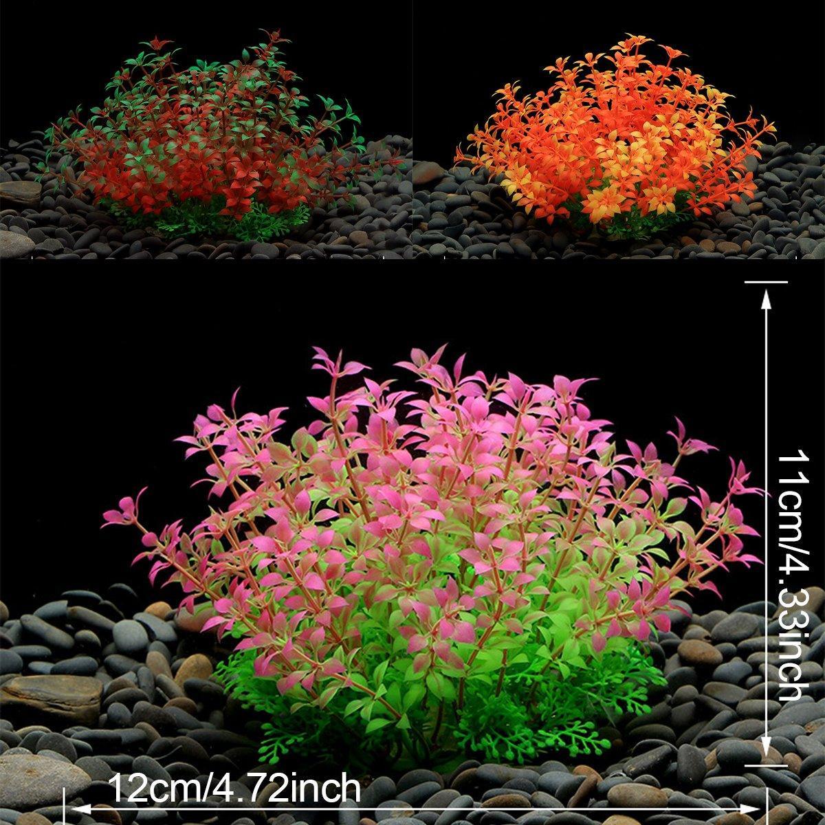 Artificial Aquarium Grass Vibrant Decorative Plants for Fish Tanks