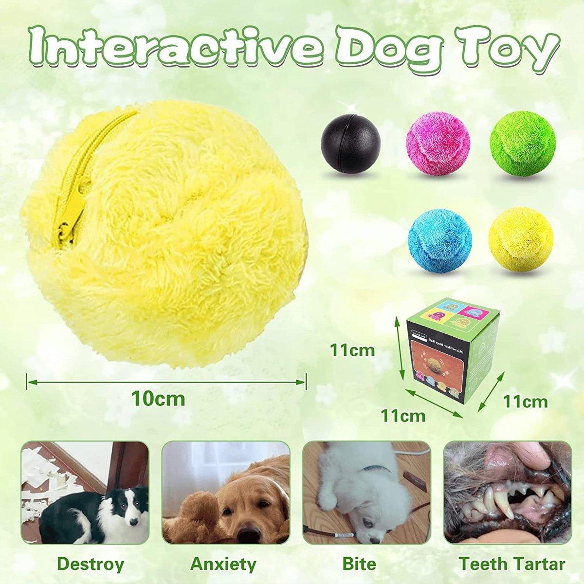 Interactive Pet Magic Roller Ball Toy Keeps Your Pets Engaged
