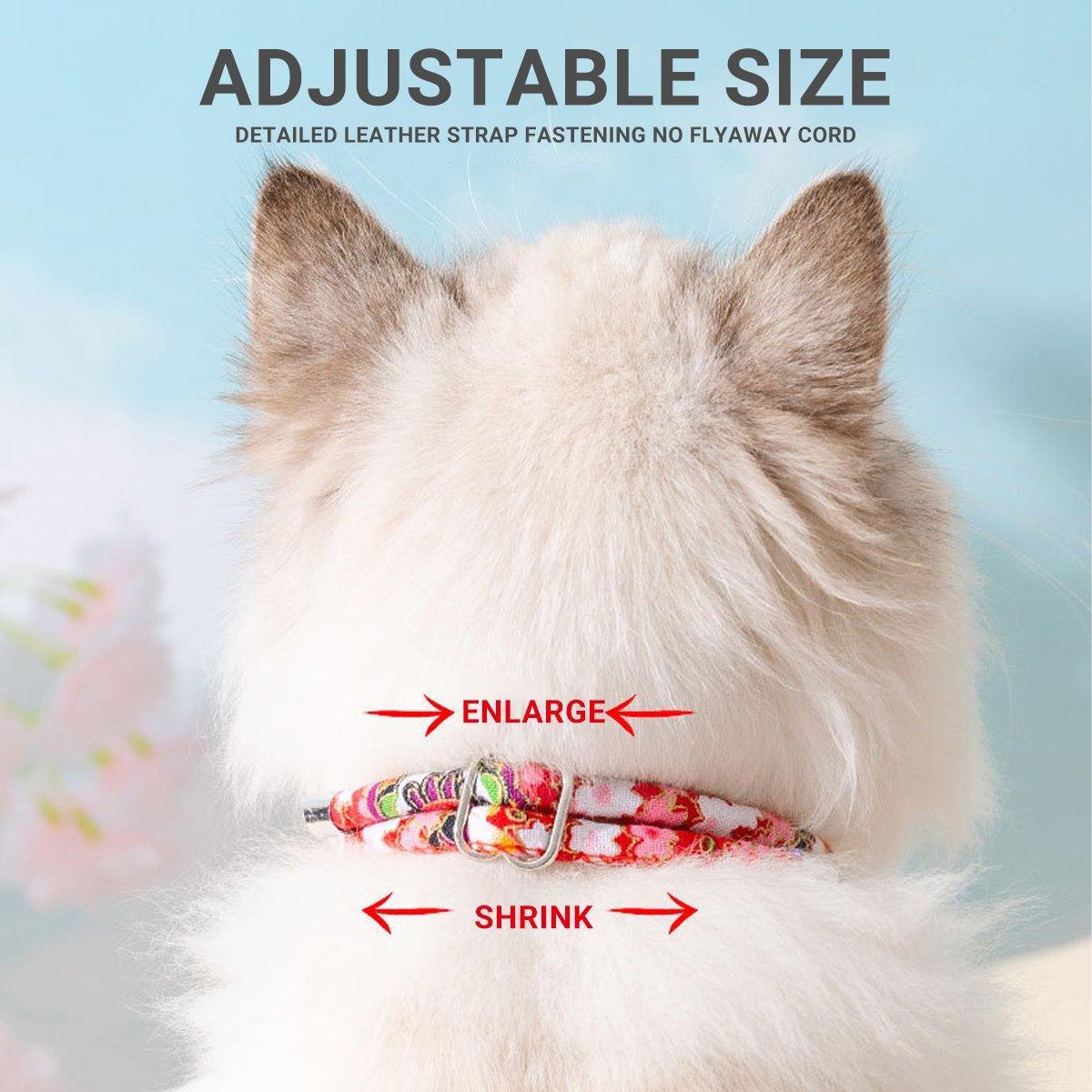 Pet Bell Necklace Designer Cat Flea Collar Dog Insect Repellent