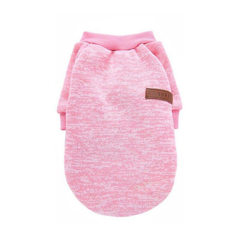 Winter Comfort Dog Jumper with Knitted Design and Colour Options