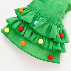 Christmas Pet Clothes Two-color Cape Pet Cape Shawl Dog Transformation Outfit