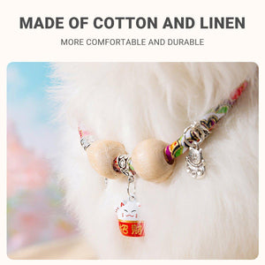Pet Bell Necklace Designer Cat Flea Collar Dog Insect Repellent
