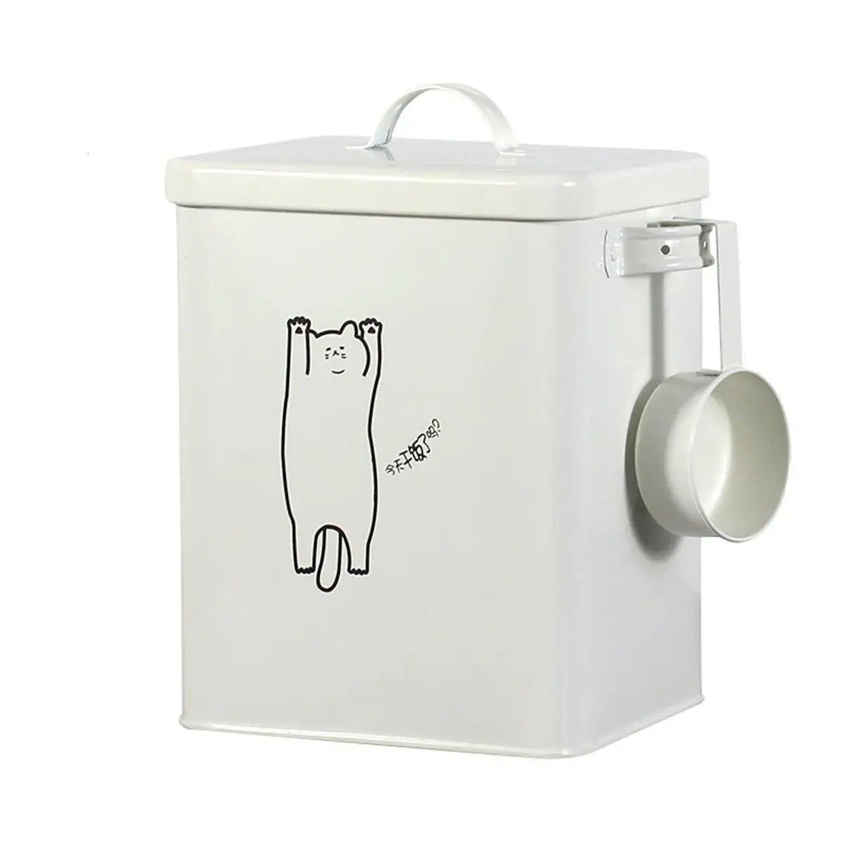 Pet Food Storage Container with Measuring Scoop 6L