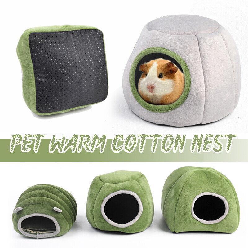 Plush Hamster House for Small Pets Cozy and Stylish Bed