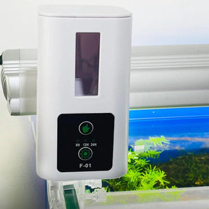Energy-Efficient Aquarium Feeder with 400ml Capacity