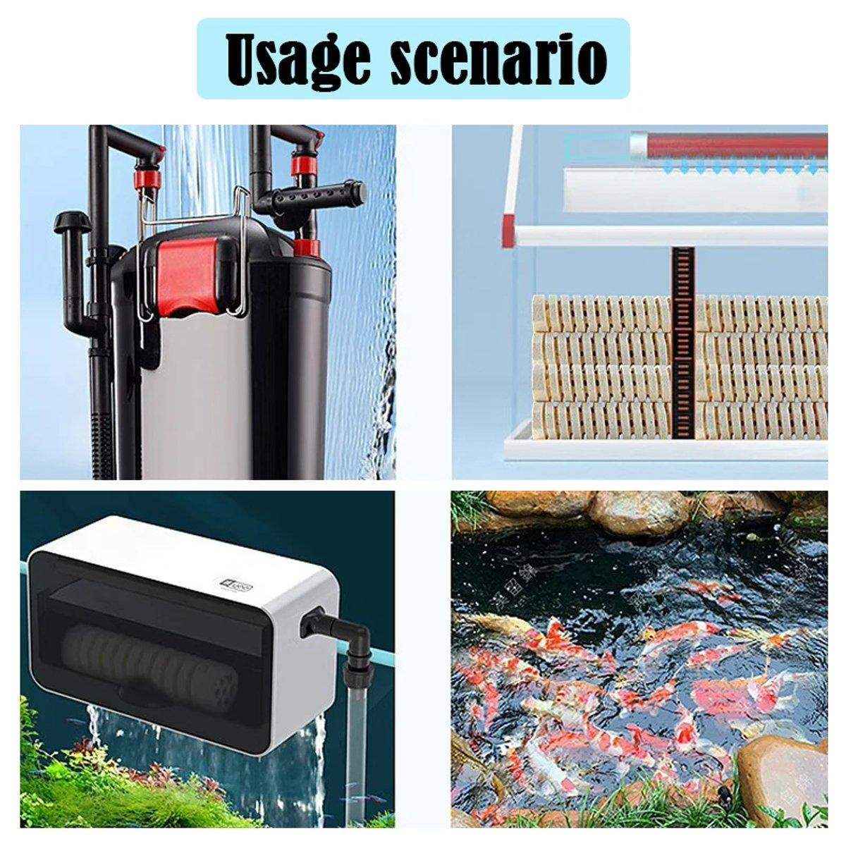 Octagonal Ceramic Fish Tank Filter Material