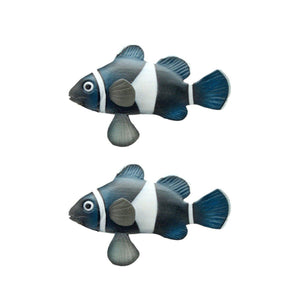 Artificial Aquarium Fish Decorations Silicone Betta Moving Floating Small Fish