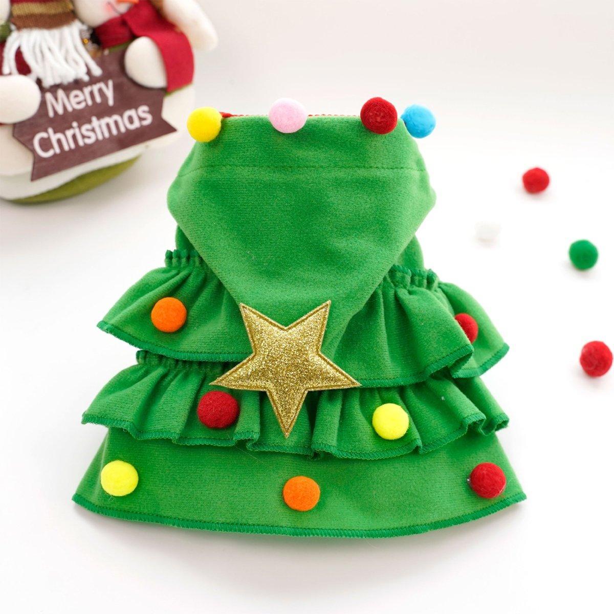 Christmas Pet Clothes Two-color Cape Pet Cape Shawl Dog Transformation Outfit