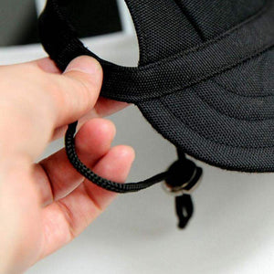 Summer Pet Dog Sun Hat S-XL Canvas Baseball Cap Outdoor Puppy Visor