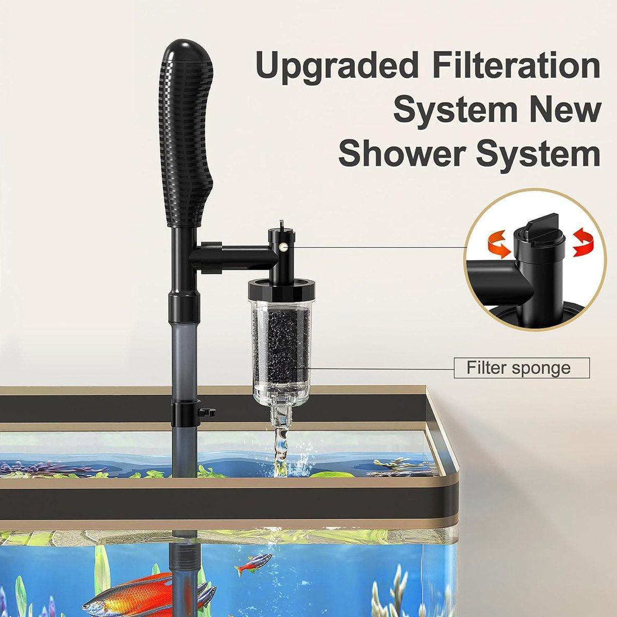 Songbao BO028 Electric Fish Tank Water Changer Multifunctional Sewage Pump
