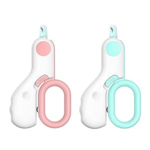 LED Pet Nail Clippers with Light - Safe & Precise Dog and Cat Clippers