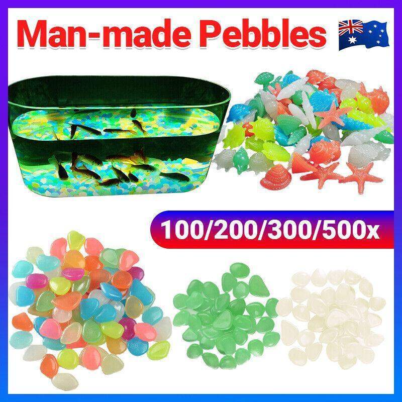 Luminous Glow Aquarium Stones - Perfect for aquariums, gardens, and decorations