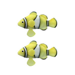 Artificial Aquarium Fish Decorations Silicone Betta Moving Floating Small Fish