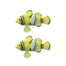 Artificial Aquarium Fish Decorations Silicone Betta Moving Floating Small Fish