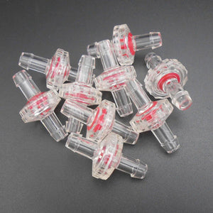 10pcs Plastic Check Valve Water Air Stop Valve for Aquarium Fish Tank Air Pump