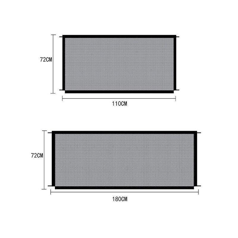 Dog Pet Gate Mesh Safe Fence Barrier Guard Stair Enclosure Baby Puppy Safety Net