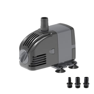 Adjustable Flow Aquarium Air Pump Quiet Fish Tank Oxygen Pump & Bubbler