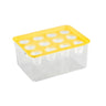Transparent Rectangular Aquarium 12Hole Lid Portable Hydroponic Plant Fish Tank