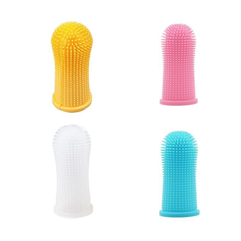 Easy-to-Use Finger Toothbrush for Dogs – Gentle Silicone Pet Dental Care