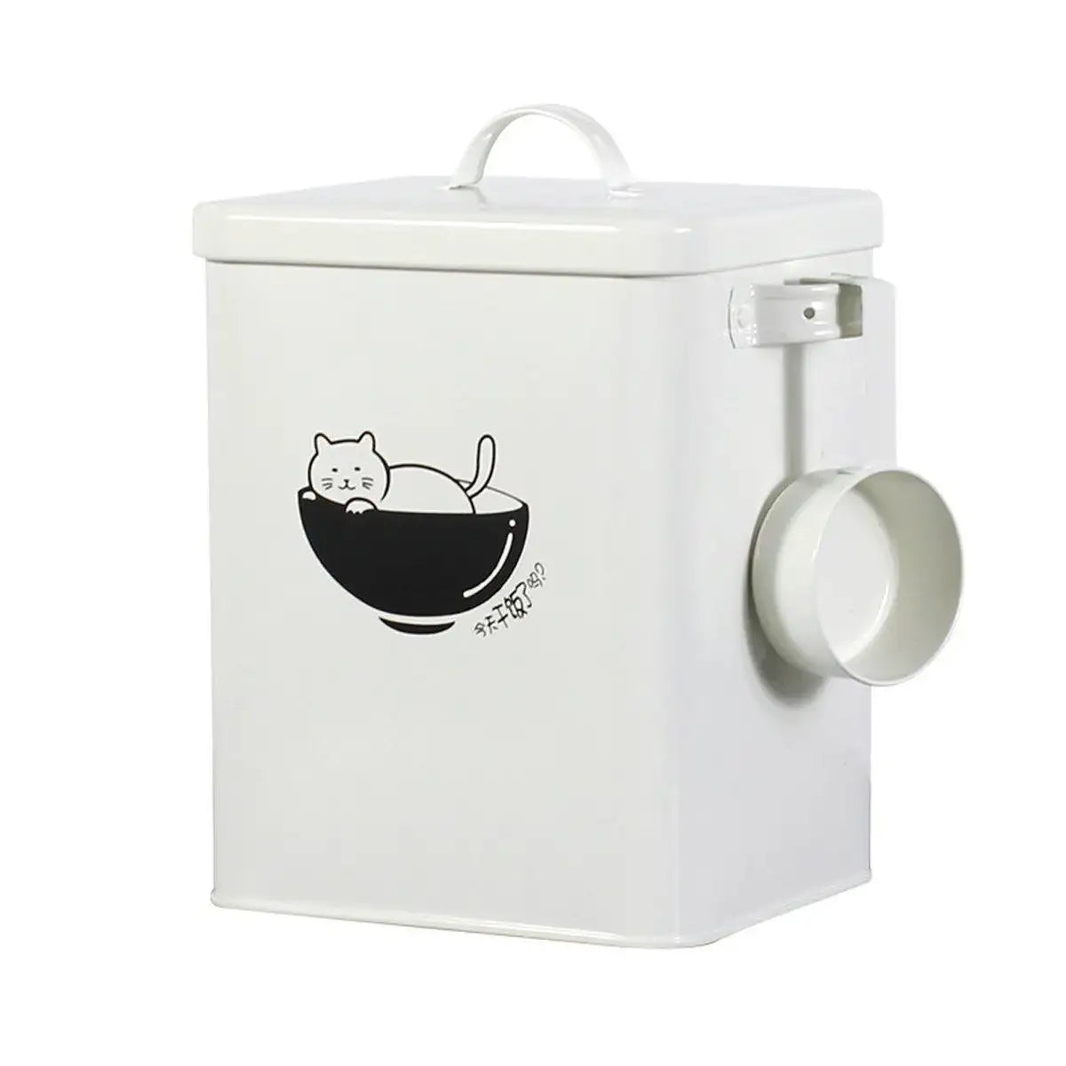 Pet Food Storage Container with Measuring Scoop 6L